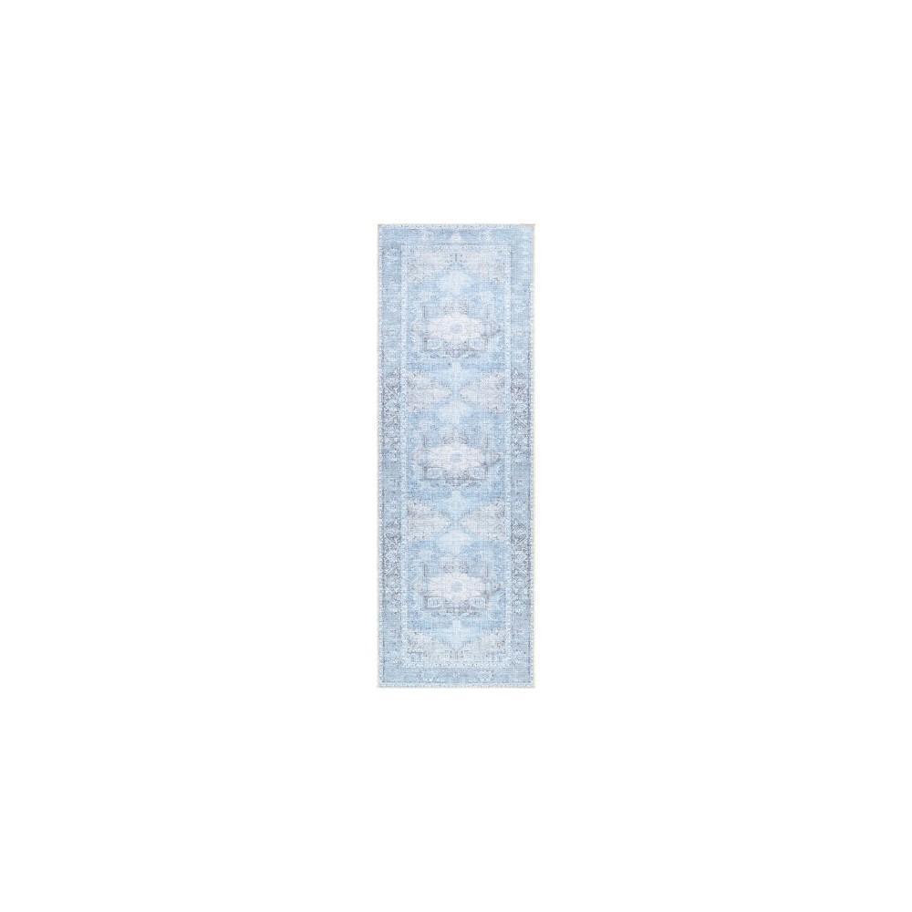 Surya Amelie Light Blue Rug 2'7" X 14'