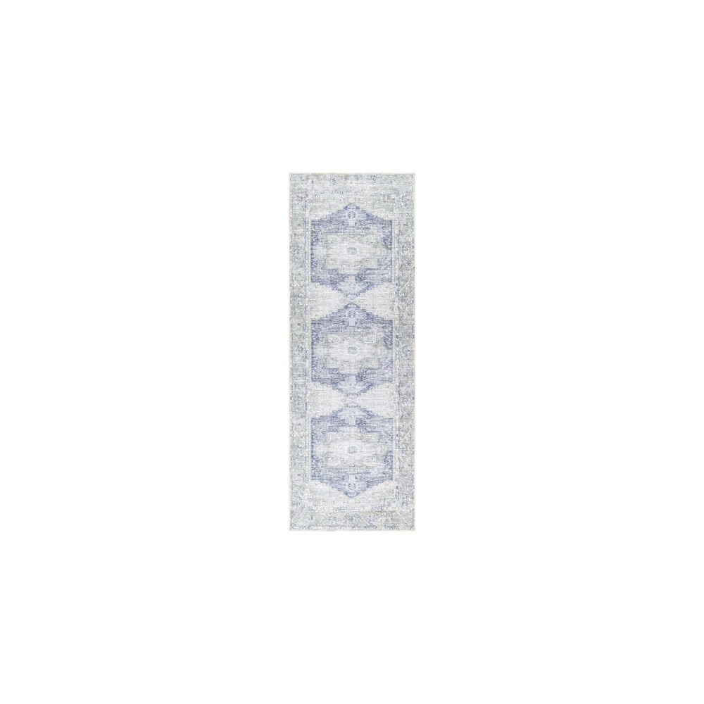 Surya Amelie White Rug 2'7" X 14' Surya Amelie White Rug 2'7" X 14'
