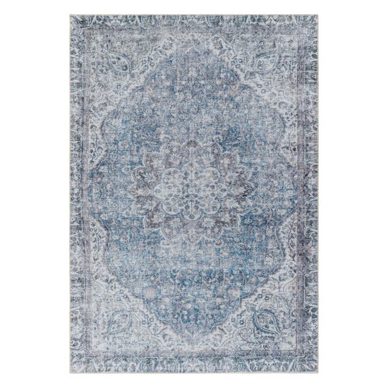 Surya Amelie Rug 2' X 2'11" - Blue & Ice Blue