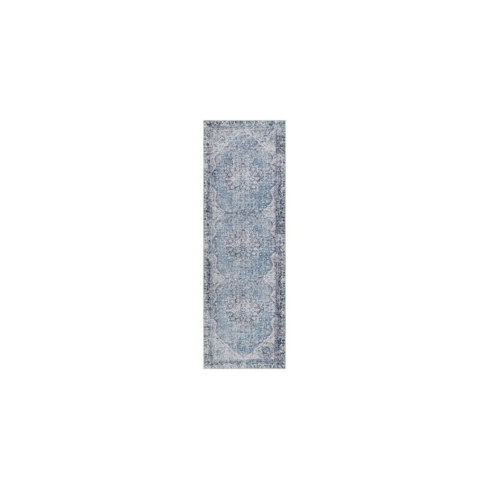 Surya Amelie Blue Rug 2'7" X 7'10"