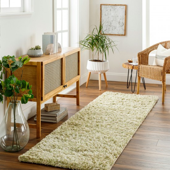 Surya Anaheim Grass Green Rug 2'6" X 8'