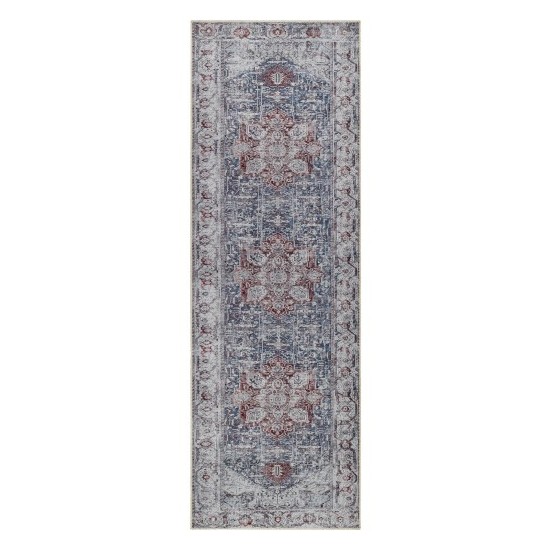 Surya Amelie Dark Blue Rug 2'7" X 7'10"