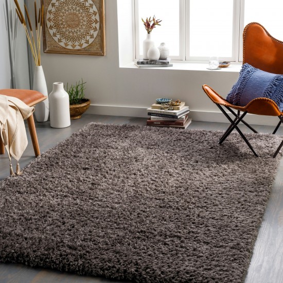 Surya Angora Charcoal Rug 5'3" X 7'