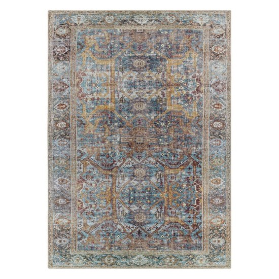 Surya Amelie Deep Teal Rug 2' X 2'11"