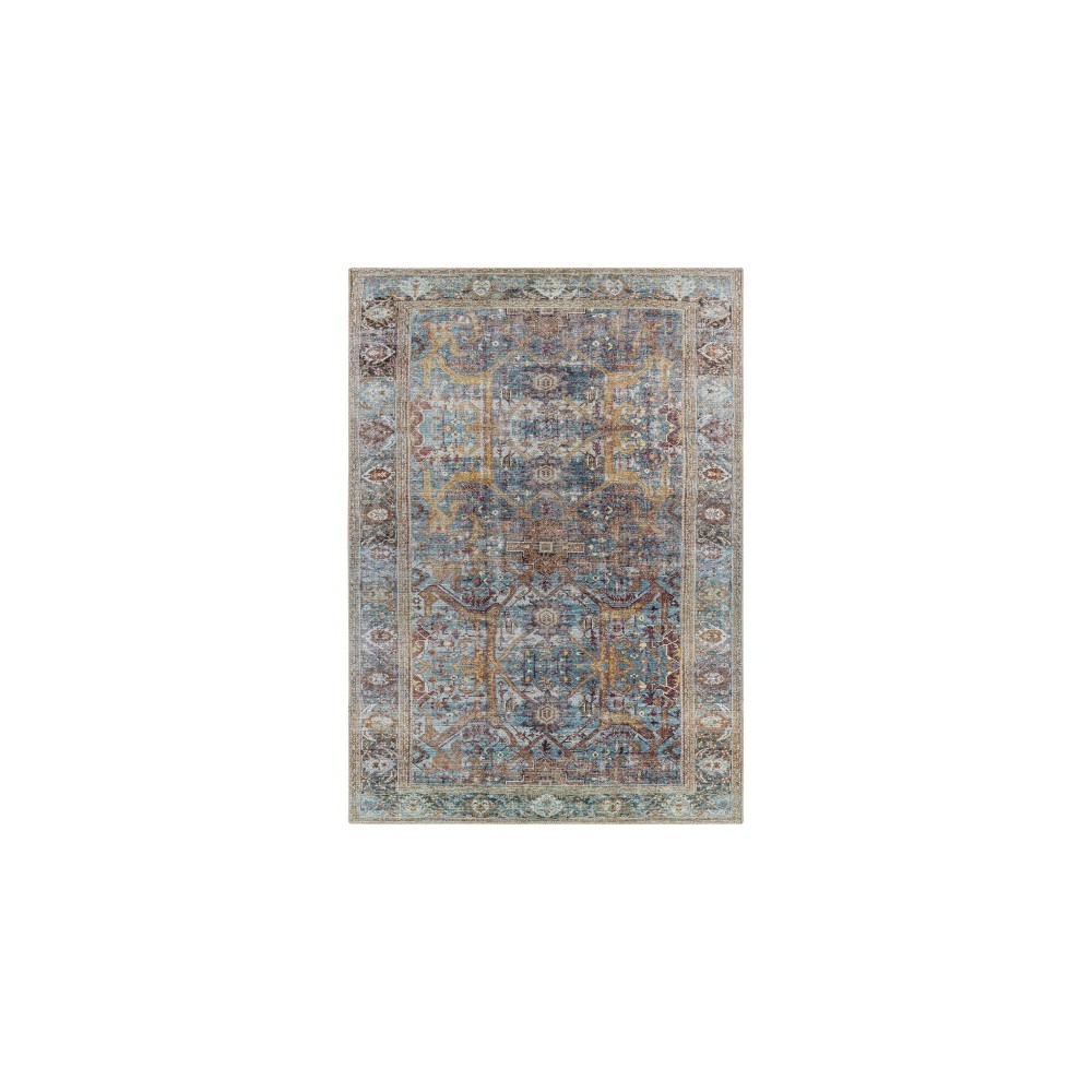 Surya Amelie Deep Teal Rug 8'10" X 12' Surya Amelie Deep Teal Rug 8'10" X 12'