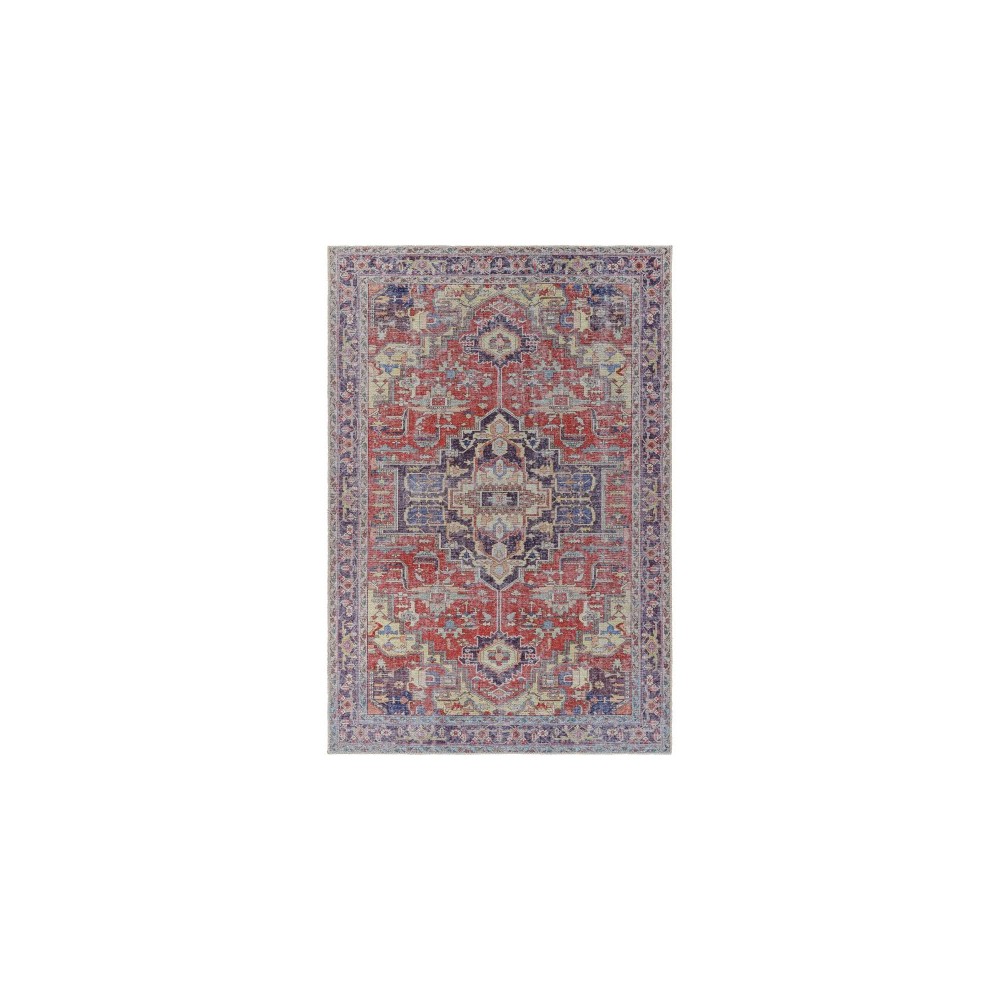 Surya Amelie Burgundy Rug 5'3" X 7'3"