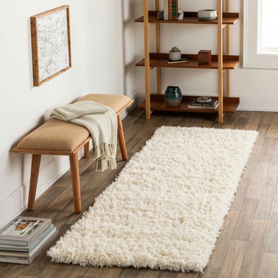 Surya Angora Cream Rug 2'7" X 7'3"