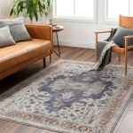 Surya Amelie Purple Rug 6'7" X 9'