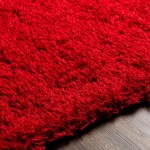 Surya Angora Red Rug 5'3" X 7'