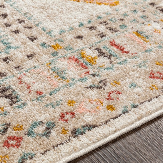 Surya Ankara Dusty Pink Rug 7'10" Round