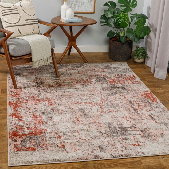 Surya Ankara Rug 5'2" X 7' Brick Red