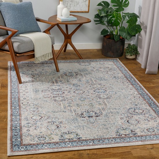 Surya Ankara Blue Rug 5'2" X 7'