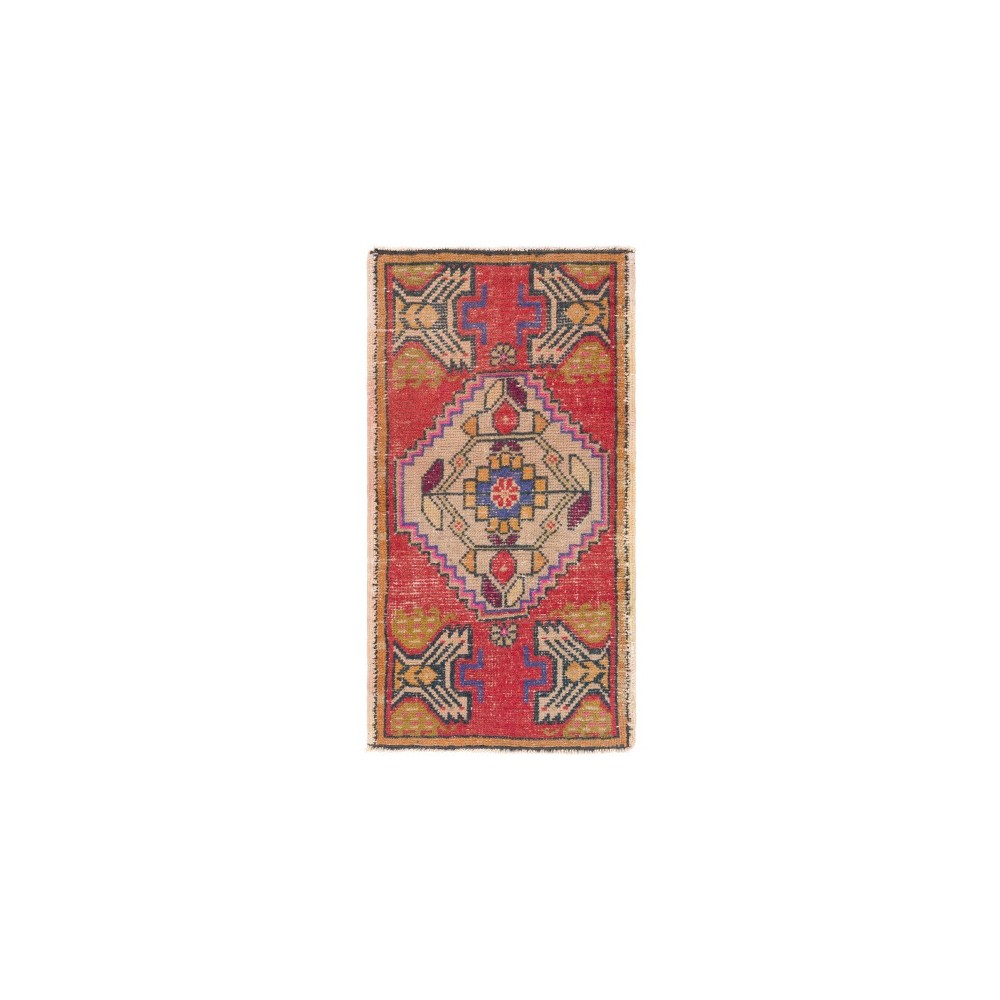 Surya Antique One Of A Kind Ooak-1411 Rug 1'8'' X 3'1'' Surya Antique One Of A Kind Ooak-1411 Rug 1'8'' X 3'1''