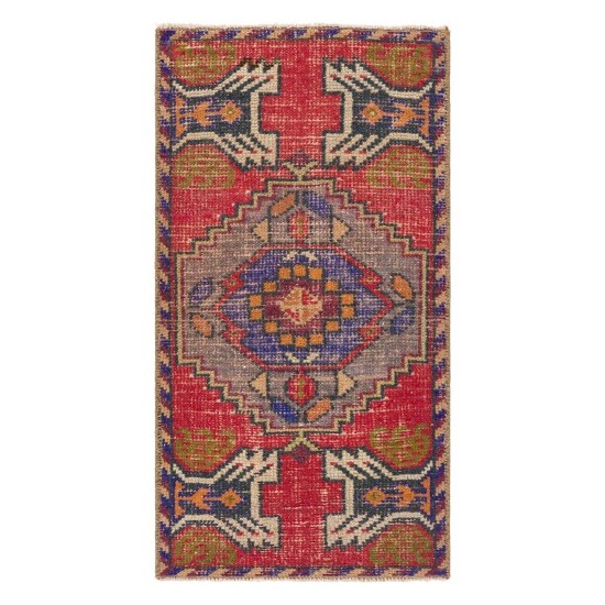 Surya Antique One Of A Kind Ooak-1422 Rug 1'8'' X 3'1''