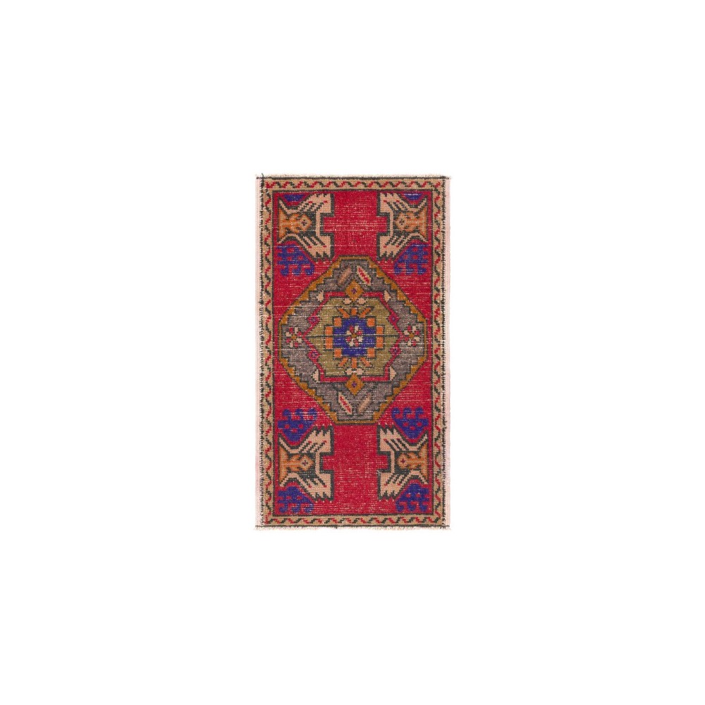 Surya Antique One Of A Kind Ooak-1436 Rug 1'8'' X 3'1''