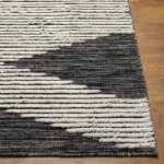 Surya Apache Black Rug 2'6" X 8'