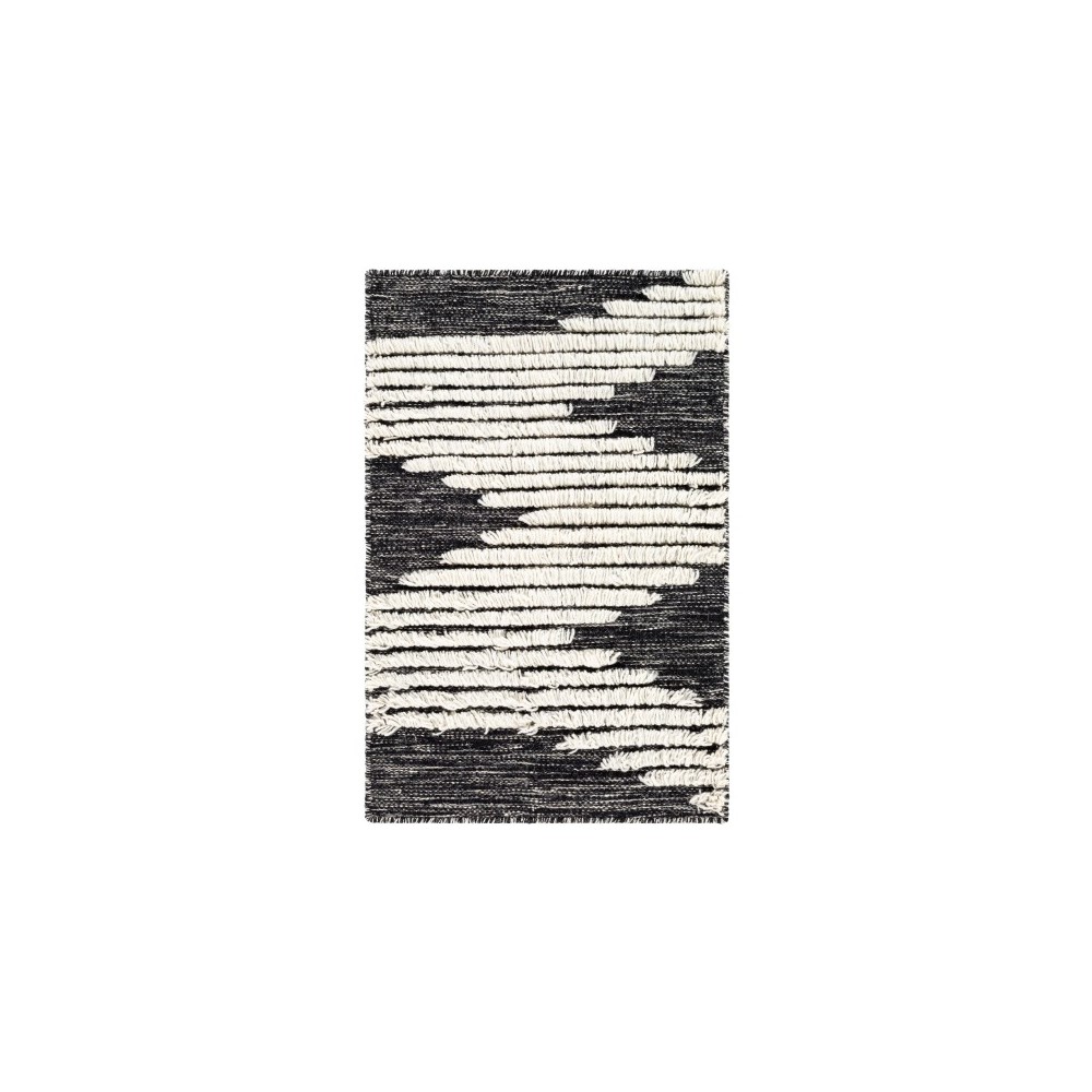 Surya Apache Black Rug 9' X 12' Surya Apache Black Rug 9' X 12'