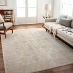 Surya Avant Garde Rug 2'7" X 10' In Medium Gray