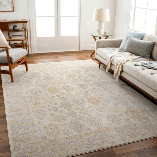 Surya Avant Garde Rug 2'7" X 10' In Medium Gray