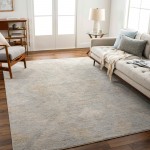 Surya Avant Garde Medium Gray & Charcoal Rug 2'7" X 4'