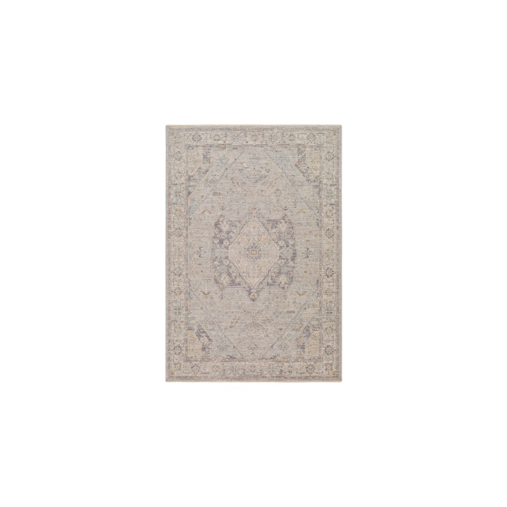 Surya Avant Garde Medium Gray, Charcoal Rug 6'7" Round Surya Avant Garde Medium Gray, Charcoal Rug 6'7" Round