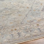 Surya Avant Garde Medium Gray, Charcoal Rug 6'7" Round