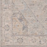 Surya Avant Garde Medium Gray, Charcoal Rug 6'7" Round