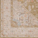 Surya Avant Garde Rug 2'7" X 10' In Medium Gray & Light Olive