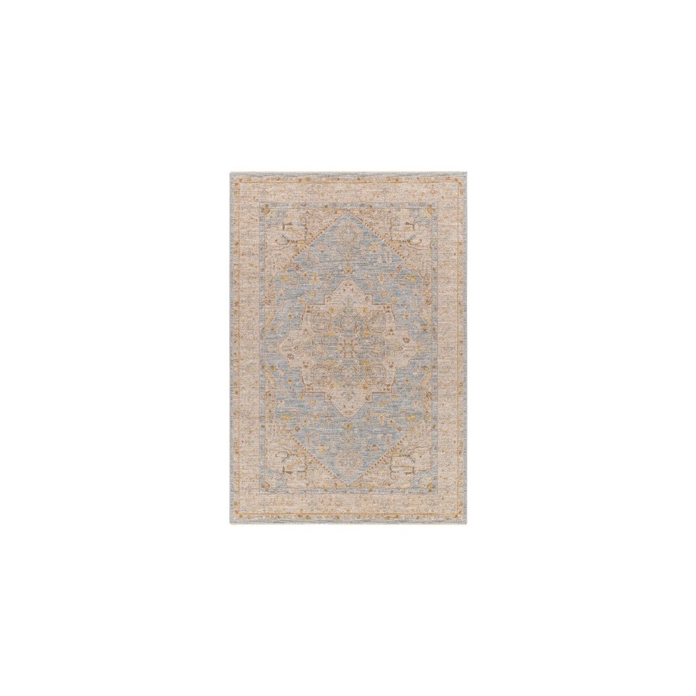 Surya Avant Garde Rug 2'7" X 10' In Medium Gray, Taupe