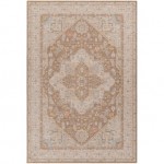 Surya Avant Garde Rug 6'7" X 9'6" In Medium Gray, Dark Brown