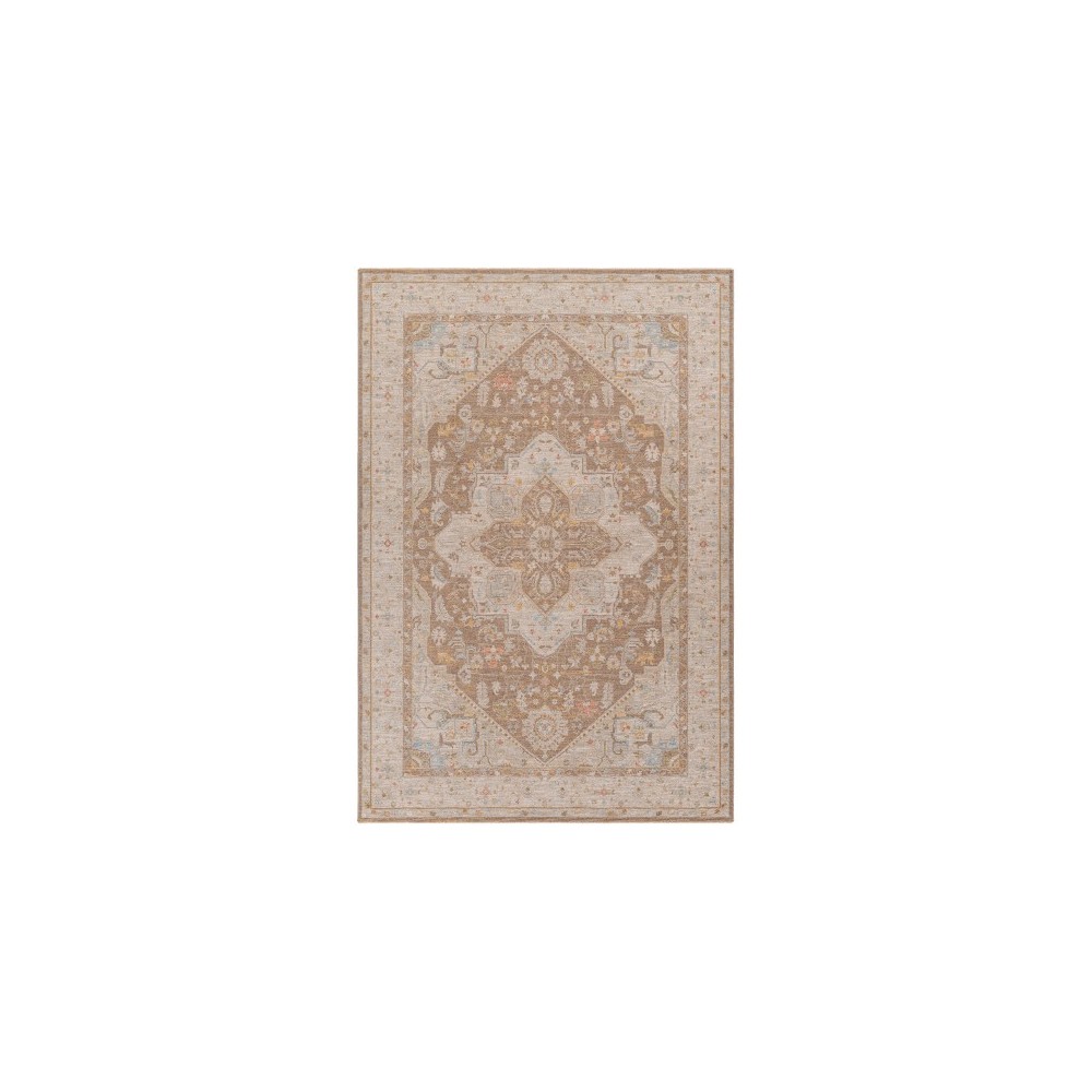 Surya Avant Garde Rug 6'7" X 9'6" In Medium Gray, Dark Brown Surya Avant Garde Rug 6'7" X 9'6" In Medium Gray, Dark Brown