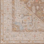 Surya Avant Garde Rug 7'10" Round In Medium Gray, Dark Brown
