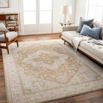 Surya Avant Garde Rug 9' X 12'2" In Medium Gray, Dark Brown