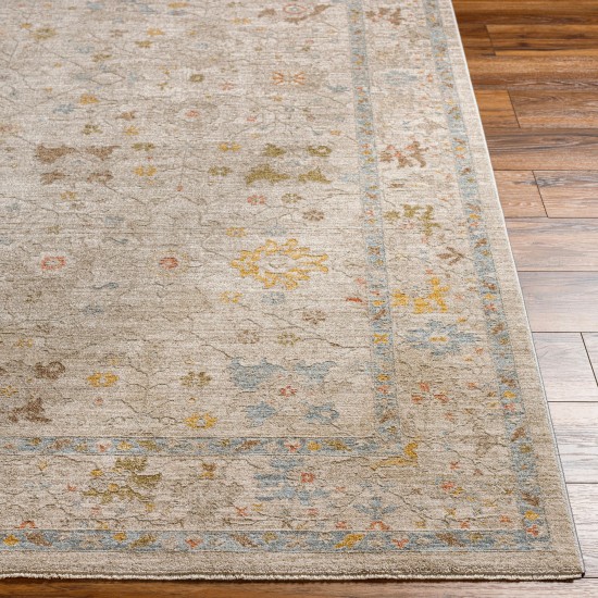 Surya Avant Garde Rug 5'3" Round (Medium Gray, Taupe)