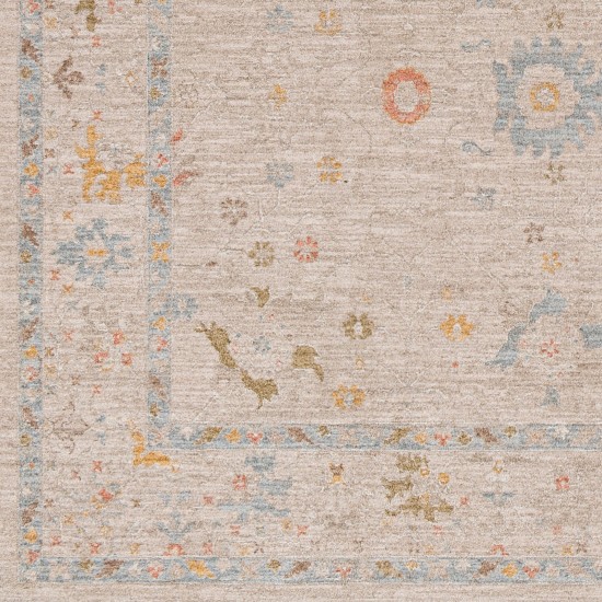 Surya Avant Garde Rug 5'3" Round (Medium Gray, Taupe)