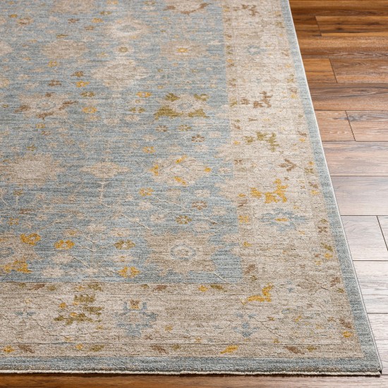 Surya Avant Garde Rug 2'7" X 10' - Medium Gray, Taupe