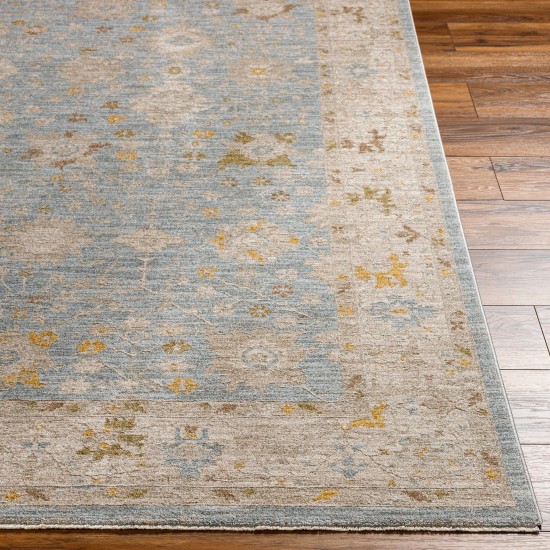 Surya Avant Garde Rug 2'7" X 7'3" - Medium Gray, Taupe