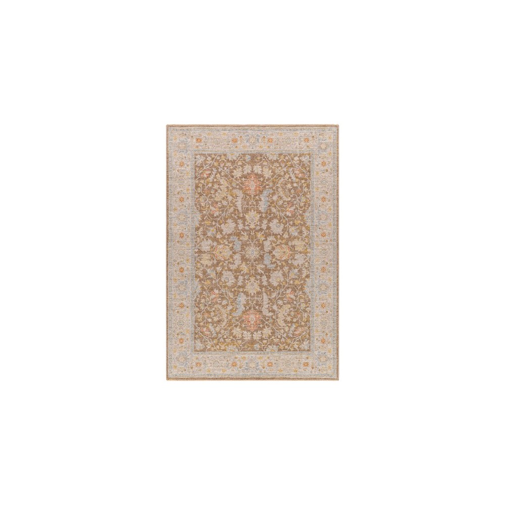 Surya Avant Garde Dark Brown And Medium Gray Rug 5'3" Round Surya Avant Garde Dark Brown And Medium Gray Rug 5'3" Round