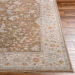 Surya Avant Garde Dark Brown And Medium Gray Rug 5'3" Round