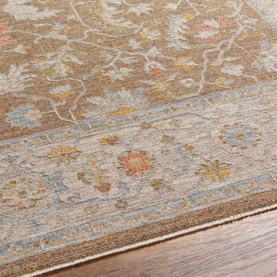 Surya Avant Garde Dark Brown And Medium Gray Rug 5'3" Round
