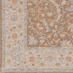 Surya Avant Garde Dark Brown And Medium Gray Rug 5'3" Round