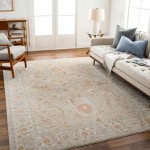 Surya Avant Garde Medium Gray, Taupe Rug 2' X 3'