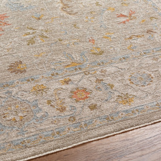 Surya Avant Garde Medium Gray, Taupe Rug 5' X 7'5"