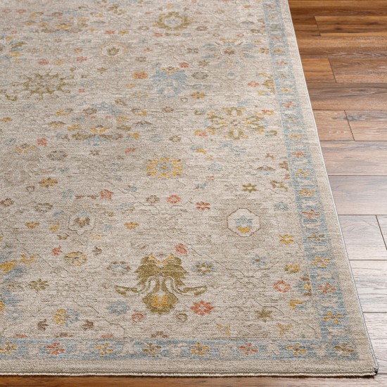 Surya Avant Garde Medium Gray Rug 5'3" Round