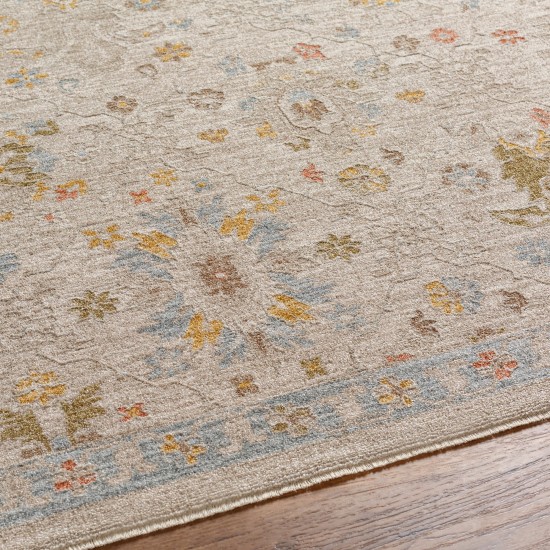 Surya Avant Garde Medium Gray Rug 5'3" Round
