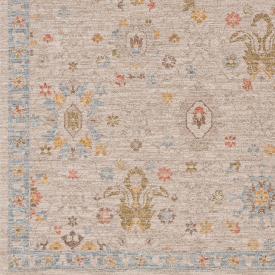 Surya Avant Garde Medium Gray Rug 5'3" Round
