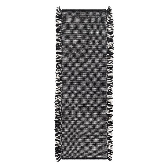 Surya Azalea Rug 2'6" X 8' (Black)