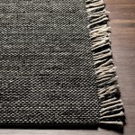 Surya Azalea Rug 2'6" X 8' (Black)