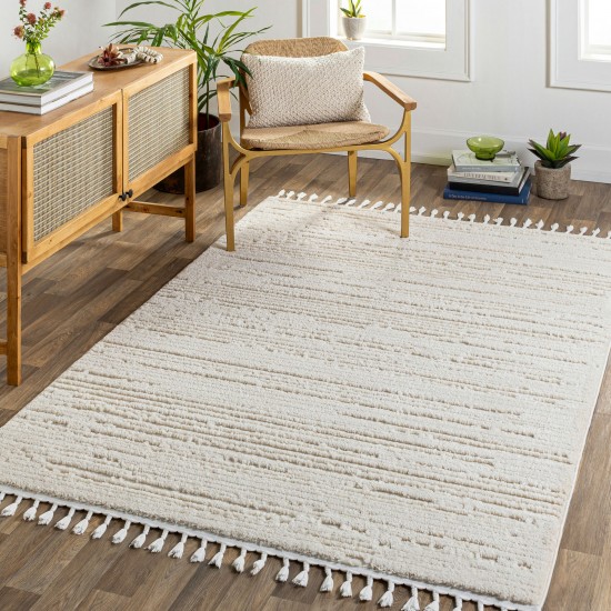 Surya Azilal Azi-2315 Ivory Rug 5'3" X 7'