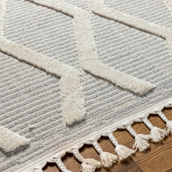 Surya Azilal Gray Rug 5'3" X 7'
